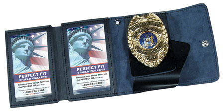 Perfect Fit Nonrecessed Double ID Badge Case w/ Snap or Velcro Closures